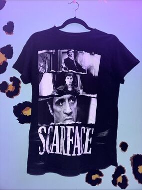 Small Black Scarface Graphic Shirt